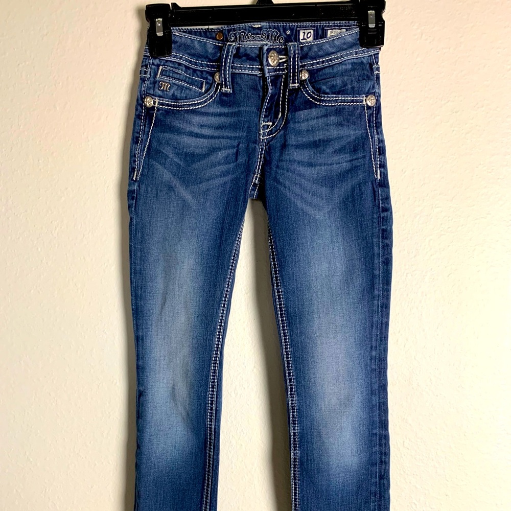 Miss Me Skinny Jeans Size 10 Girls